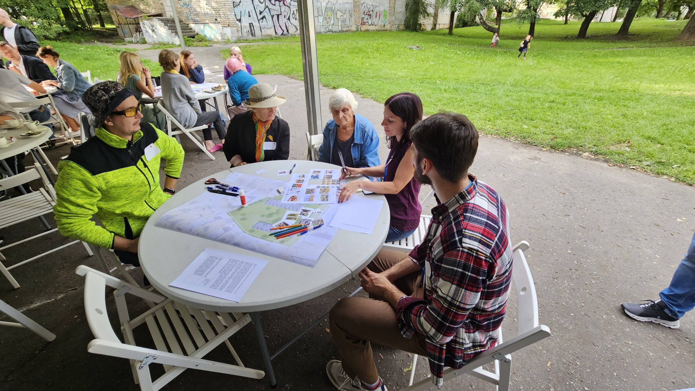 Inclusive renovation process for a housing block in Riga, Latvia