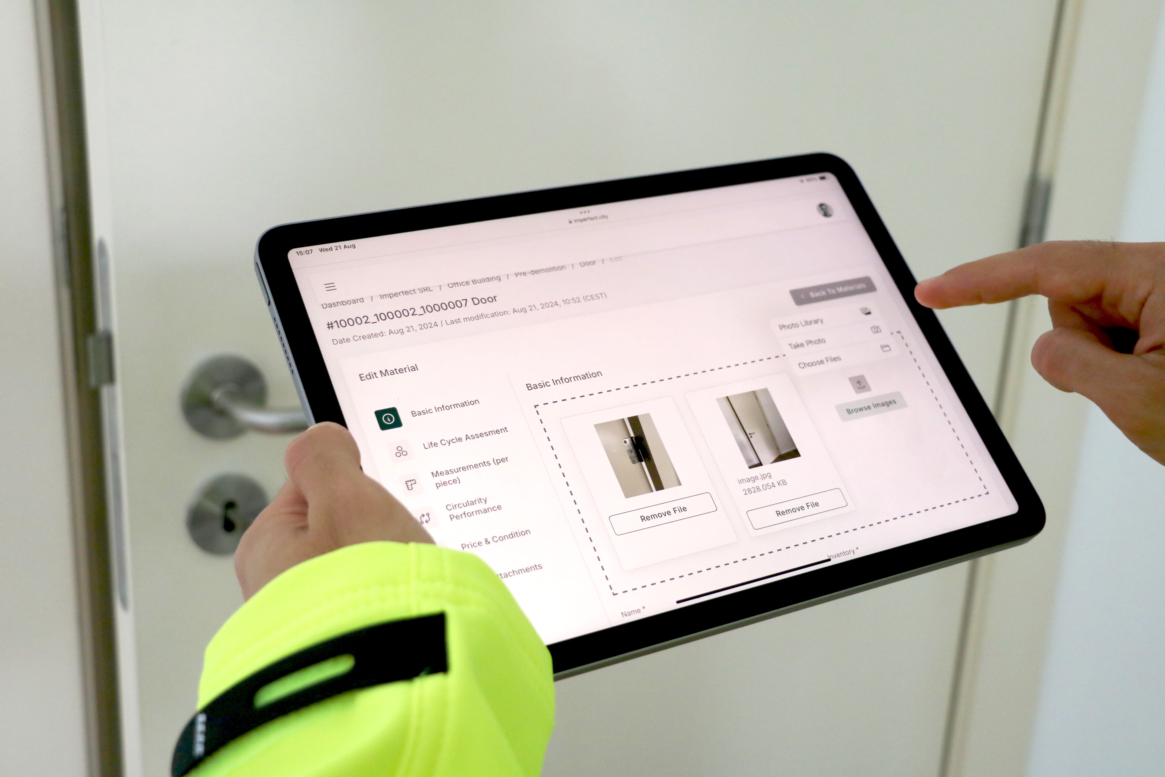 IMPERFECT enables construction actors to benefit from circularity