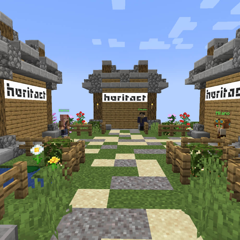 HERIcraft: Bring heritage to life in Minecraft  
