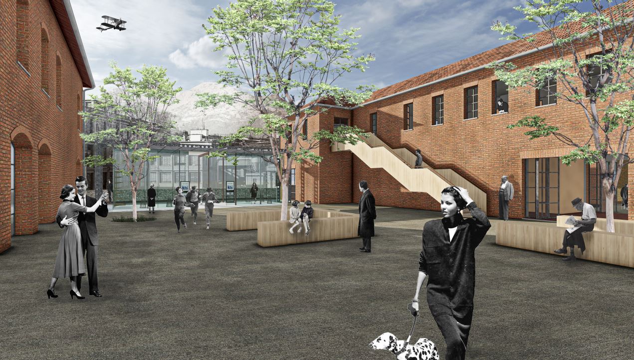 Retrofitting 20th century buildings in a UNESCO site in Italy